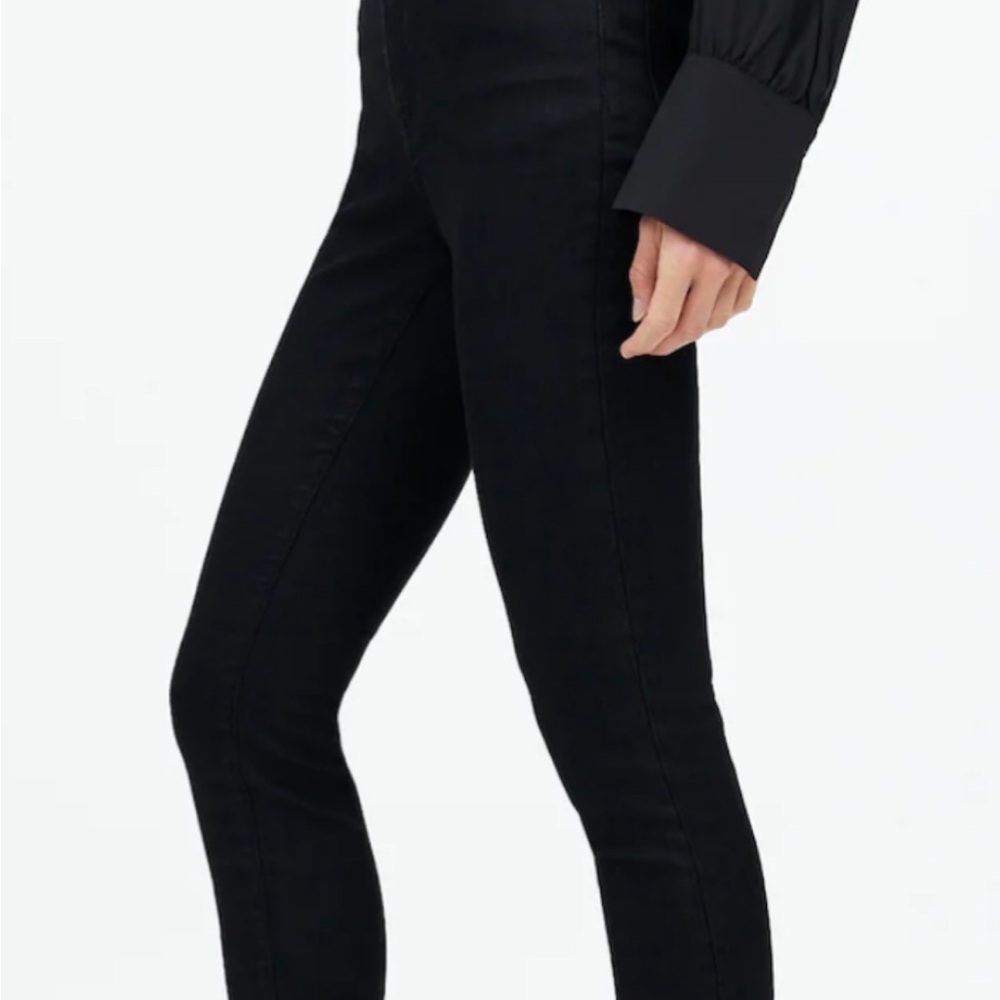 NWOT Madewell High Rise Black Stretch Skinny Jeans Size 26T